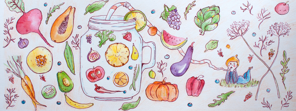 Eat the rainbow by Natalie Ermolenko