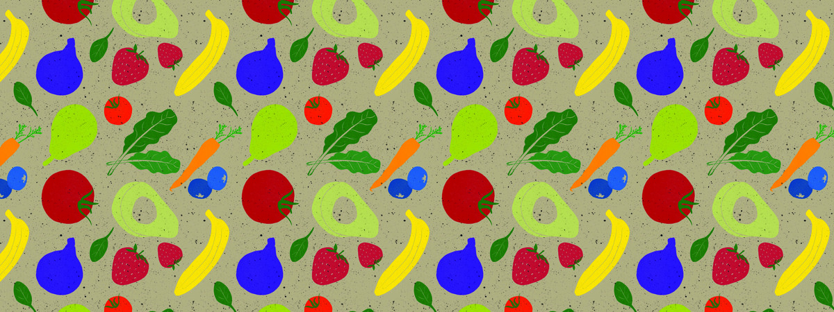 Rainbow Fruits & Veggies by Sharon Gayhart