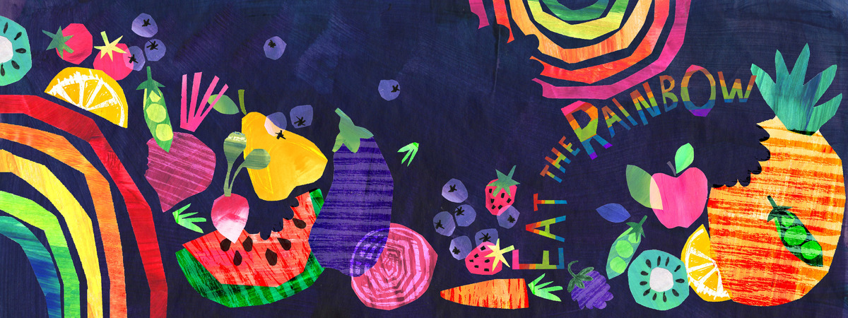 Eat the rainbow by Kate Rochester