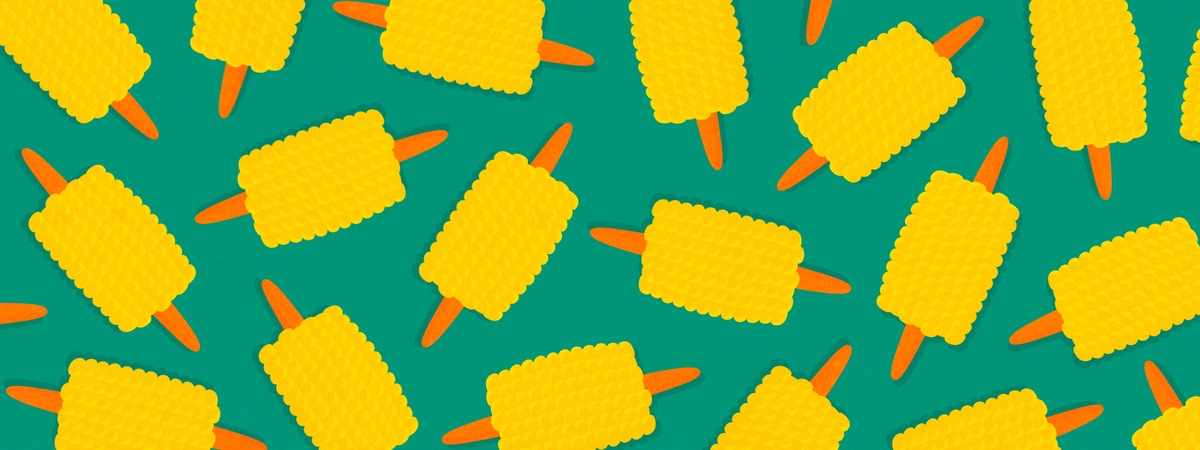 Eat the Rainbow • Corn on the Cob by Veronica Galbraith
