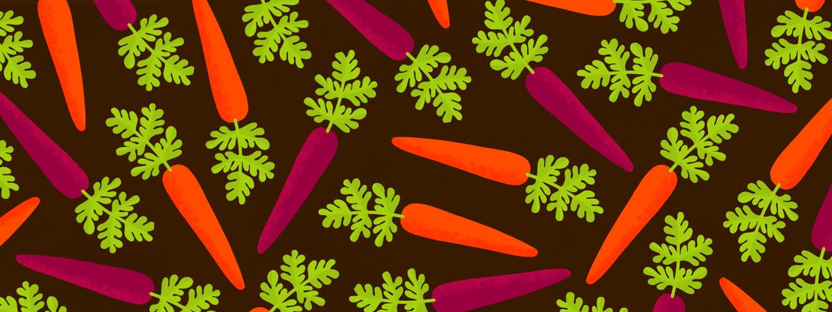Eat the Rainbow • Carrots by Veronica Galbraith