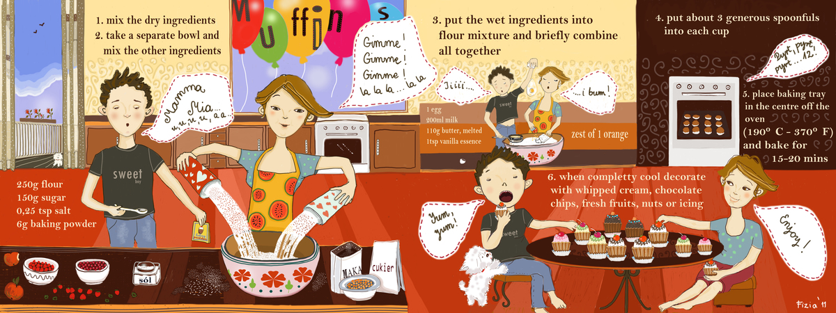 Draw & Cook & Sing by Katarzyna Sadowska
