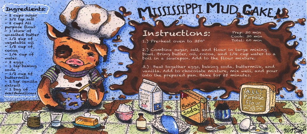 Mississippi Mud Cake! by Megan Crabill