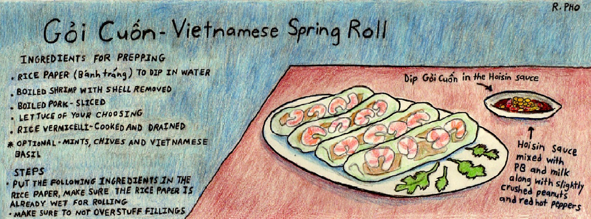 Gỏi cuốn - Vietnamese Spring Roll by Robert Pho