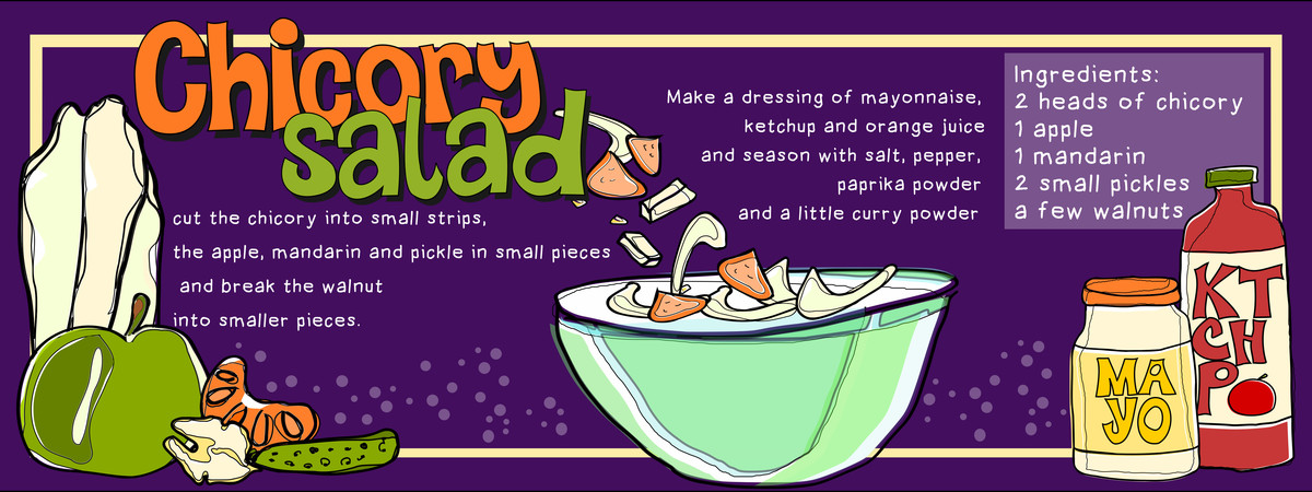 chicory salad by Trudy Voos