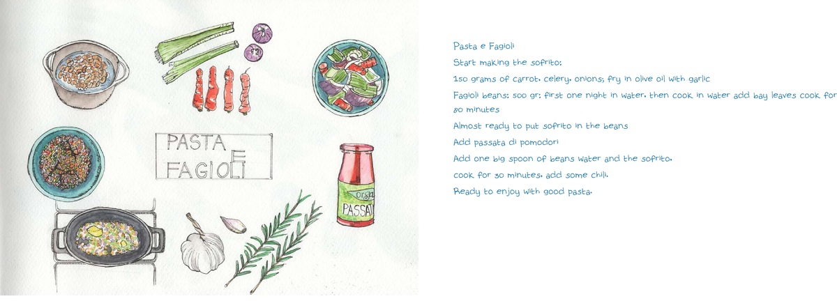 Pasta e fagioli by Dorine van der Vloodt