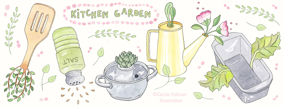 My Kitchen Garden by Cécile