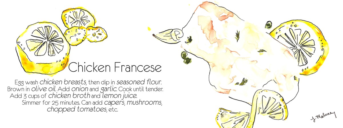 Chicken Francese by Jackie Maloney