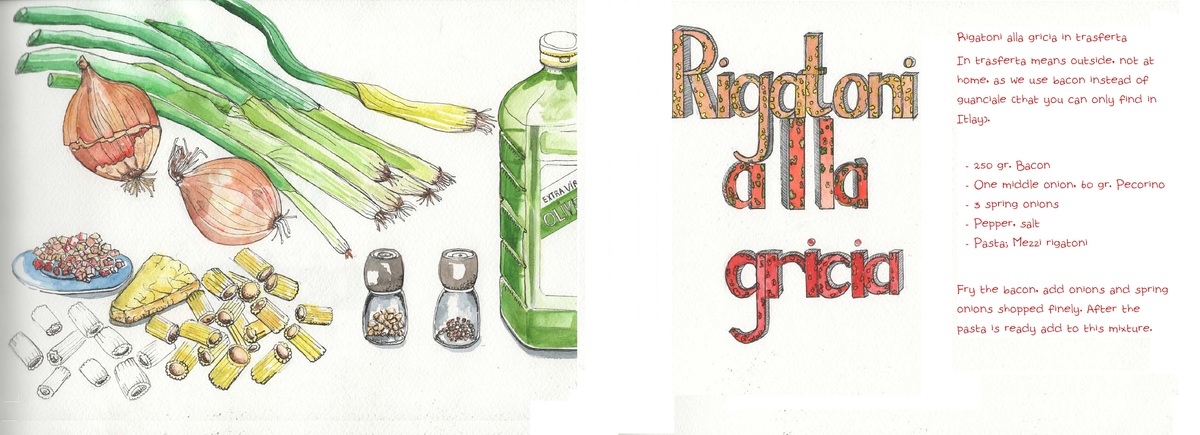 Rigatoni alla gricia by Dorine van der Vloodt