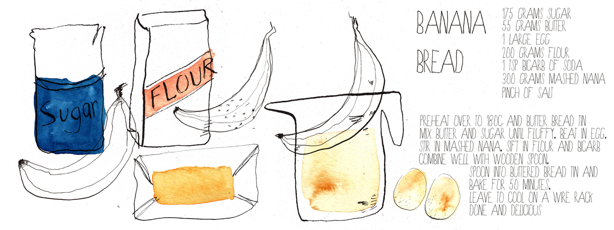 Banana Bread by Jen Clemenson
