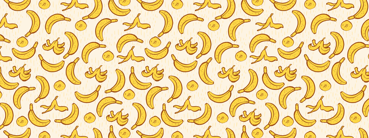 Banana Pattern by Sorina Bogiu Banana pattern
