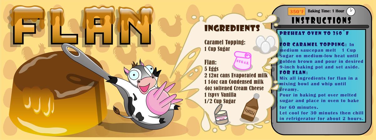 Flan by Denisse Angulo