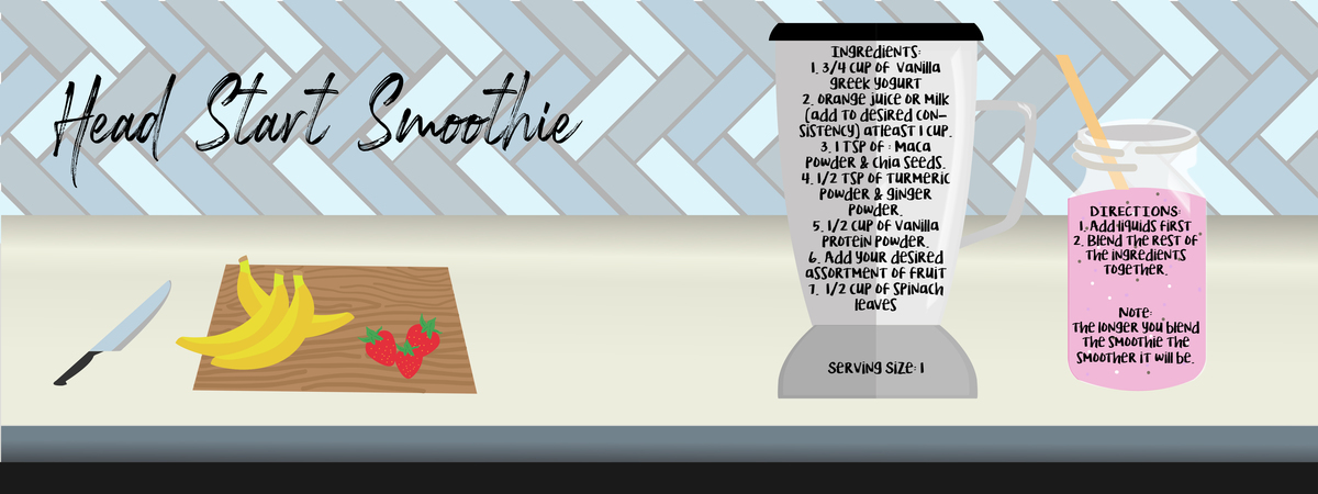 Head Start Smoothie by Andie Gonzales