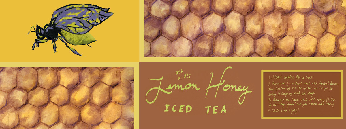 Lemon Honey Iced Tea by Anna Gallegos