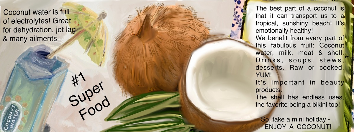 COCONUT #1 SUPER FOOD by Jane Pakis