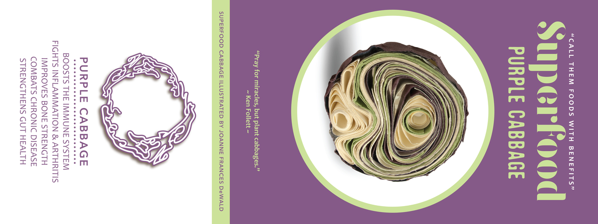 Superfood Purple Cabbage by Joanne Frances DeWald
