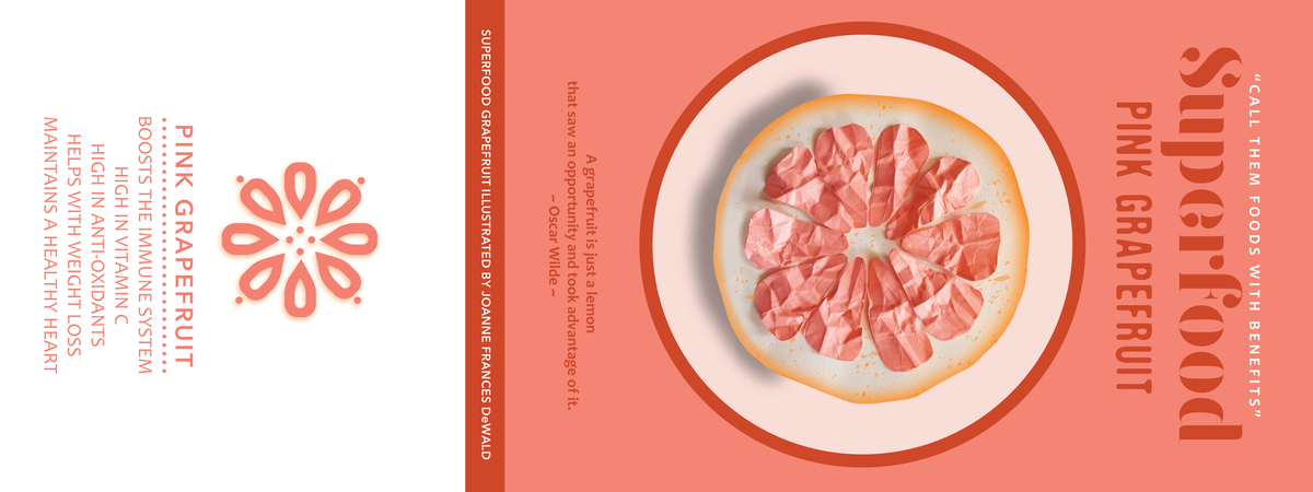 Superfood Pink Grapefruit by Joanne Frances DeWald