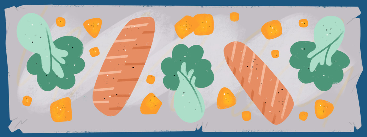 Super Great Salmon & Veggies by Dean Strauss