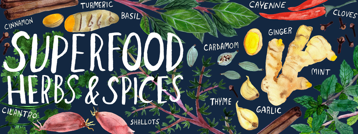 Superfood Herbs & Spices by Shoshannah Hausmann
