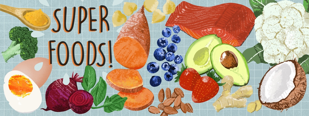 SUPER FOODS! by Stef Wong