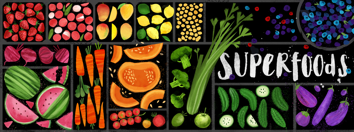 Everyday superfoods by Ania Drozd
