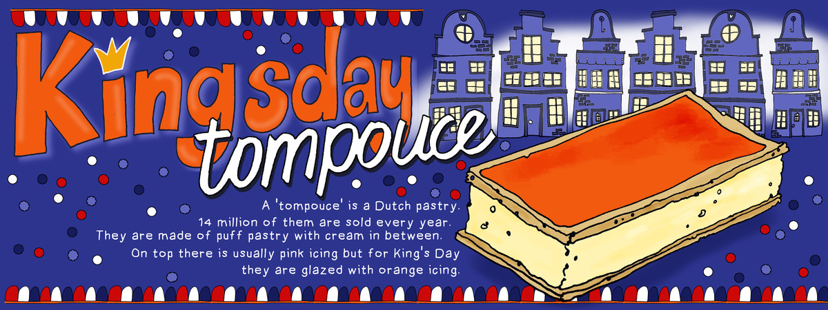 King's day tompouce by Trudy Voos