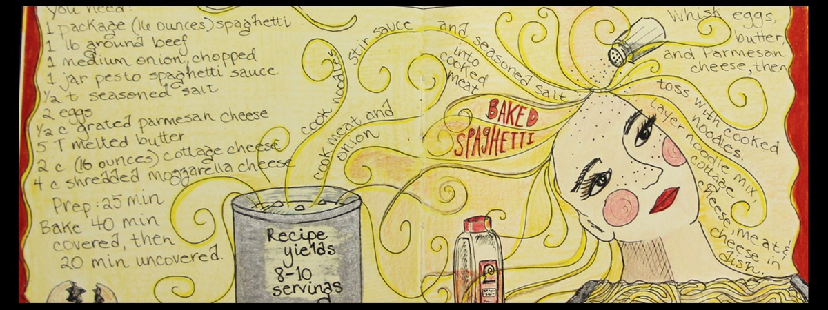 Dressed-Up Spaghetti by Wendy Adler