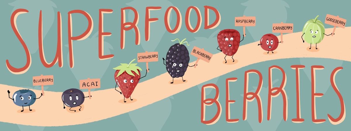 Superfood Berries by Milly Que