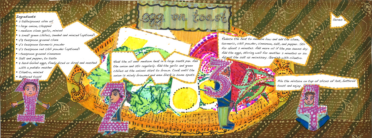 Egg on Toast by Kavitha Thomas