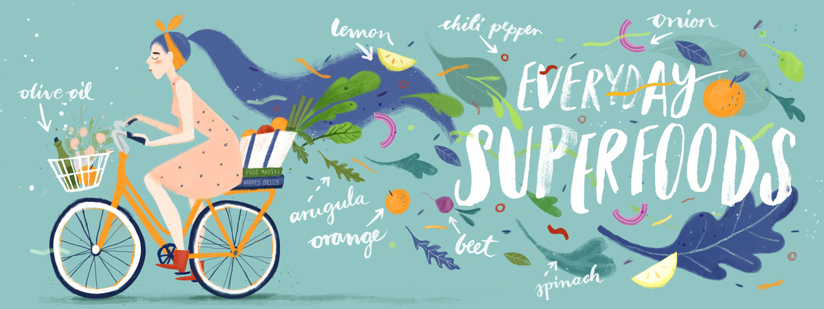 Everyday superfoods by Ania Drozd