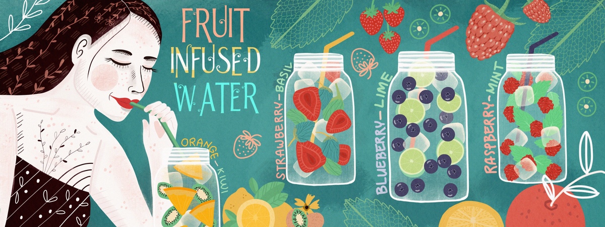 Fruit Infused Water by Grace Celones Andersson