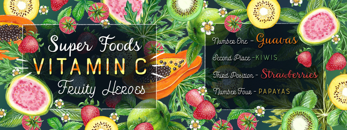 Super Foods - Vitamin C Fruity Heroes by NelliK