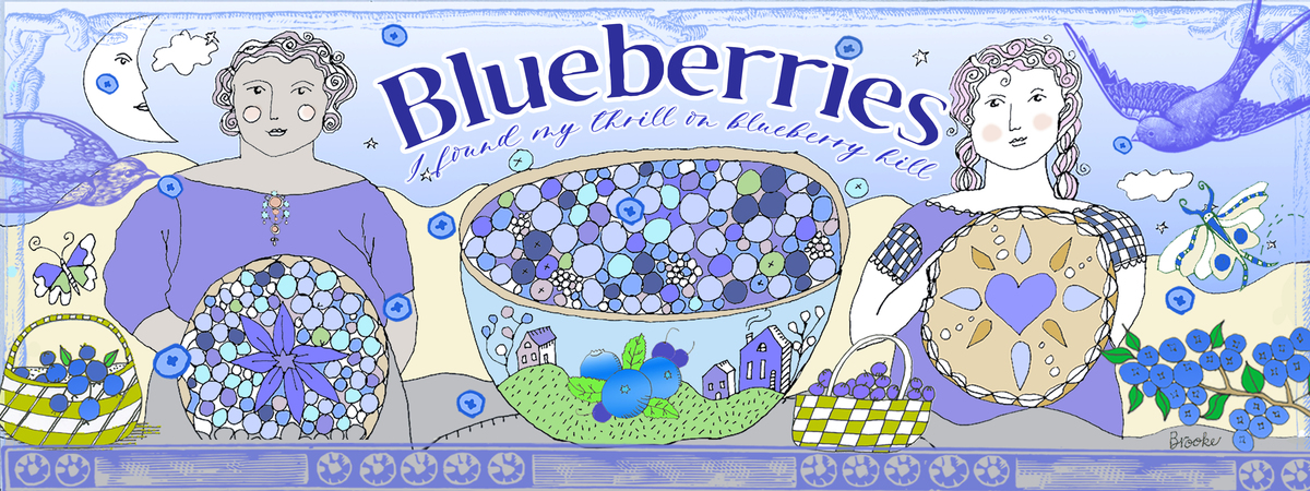 Blueberries by Brooke Albrecht