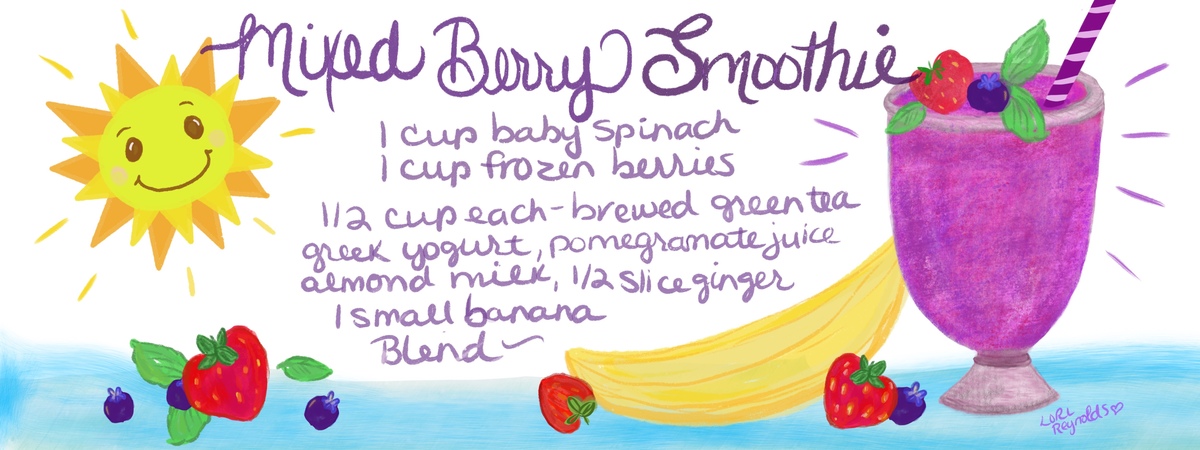 Mixed Berry Smoothie by Lori Reynolds