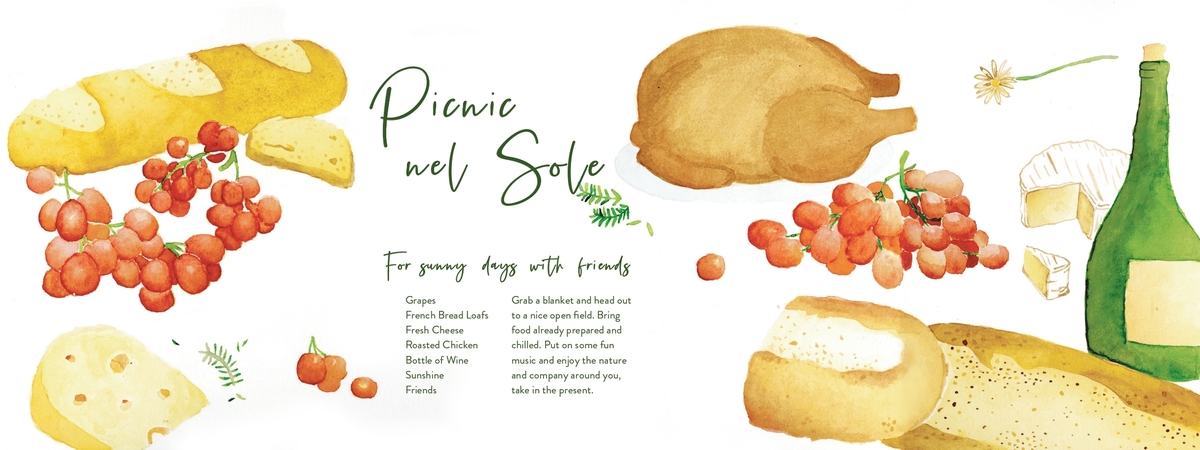 Picnic nel Sole by Taylor Maddox