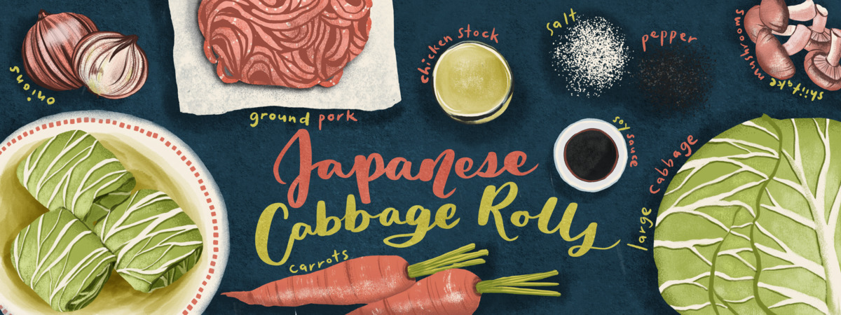 Japanese Cabbage Rolls by Kat Santos-Yutani