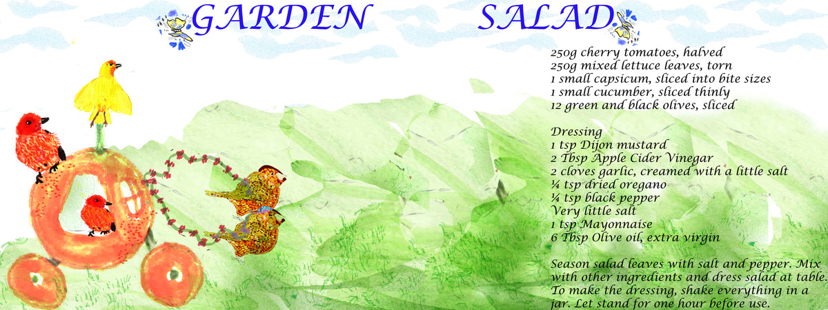 Garden Salad by Sadaf Naz