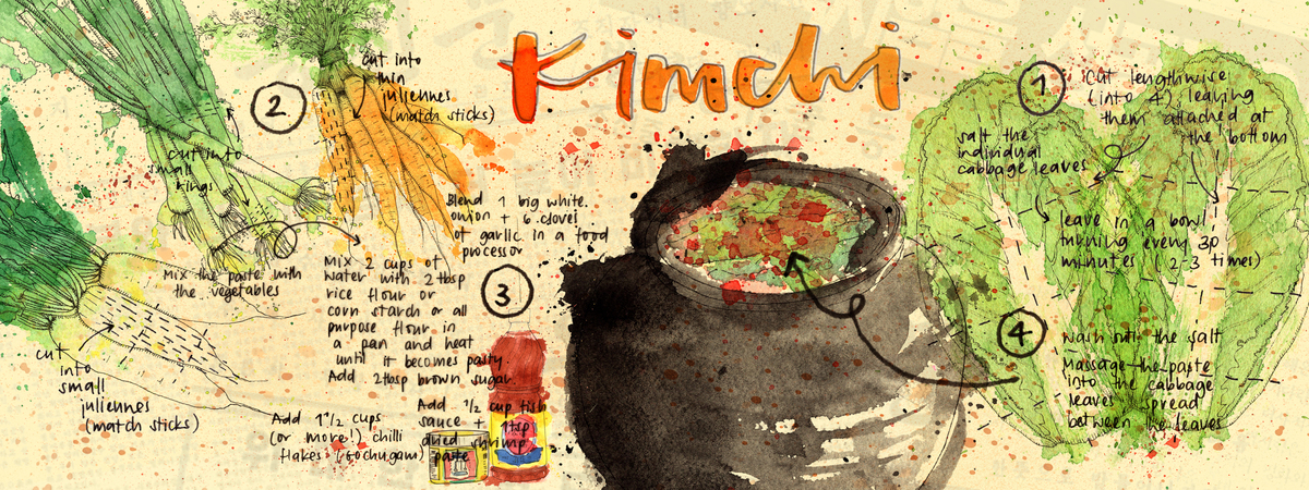 Kimchi recipe by Caroline Christen