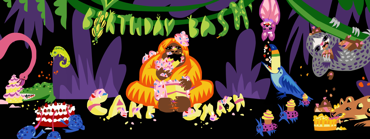 Birthday Bash Cake Smash by Alice Caldwell