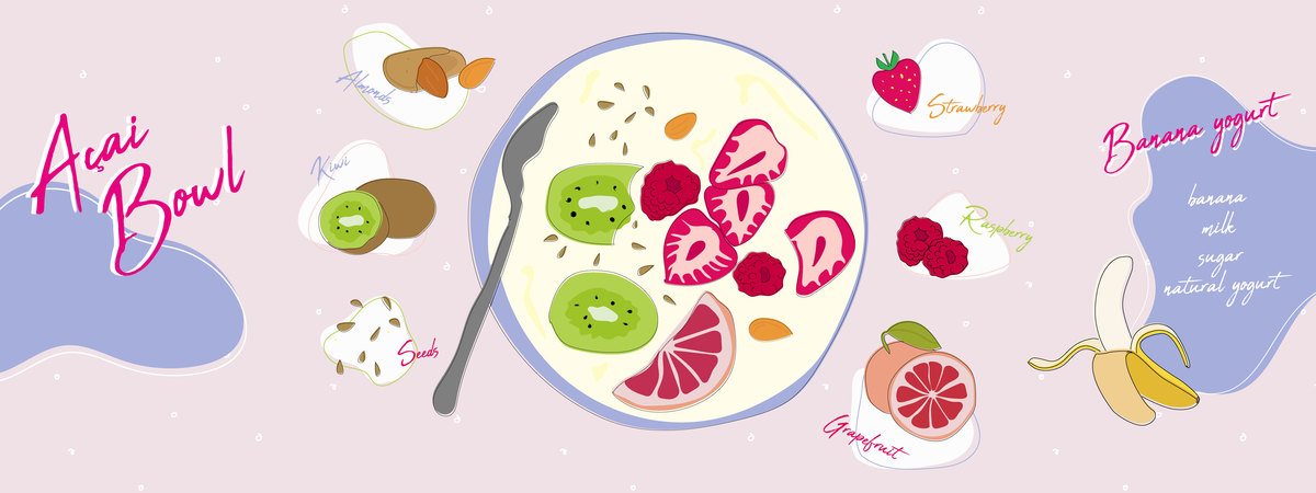 Açai Bowl by Maëva Boukhetache
