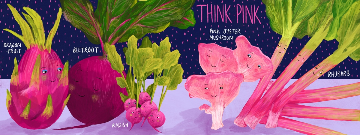 Think Pink! by Christine Cuddihy Illustration