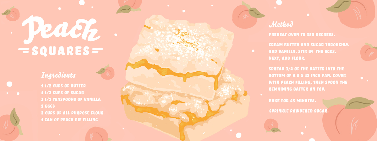 Peach Squares by Henry Rancourt