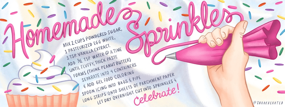 Homemade Sprinkles by Katrina Disbrow | Snarkhearted