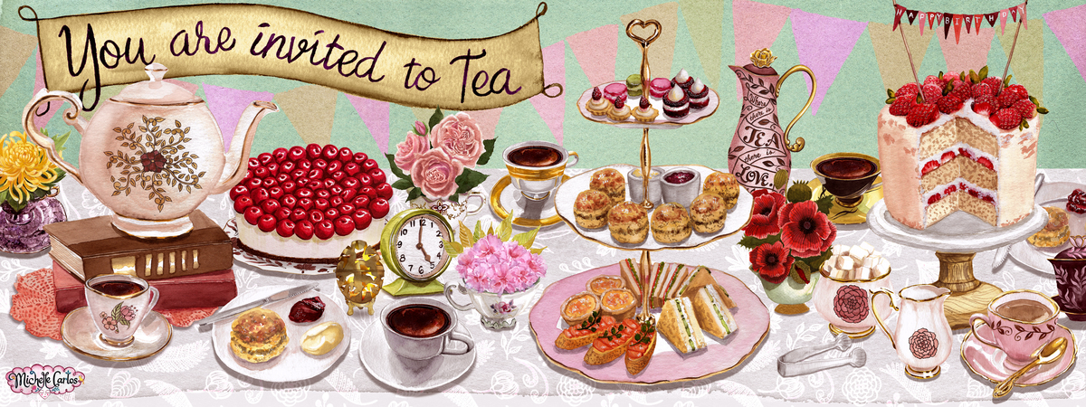 Tea Party by Michelle S. Carlos