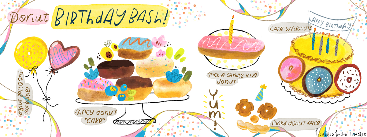 Donut Birthday Bash by Heather Kadani