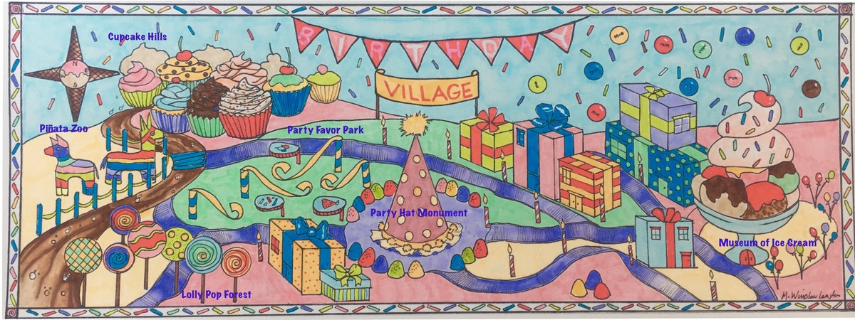 Birthday Village by LightHeARTed