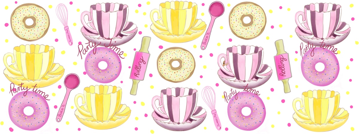 Tea and coffee anyone? Birthday bash theme by Sonja Taljaard