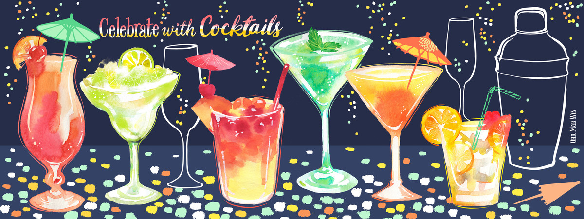 Celebrate with Cocktails by Ohn Mar Win