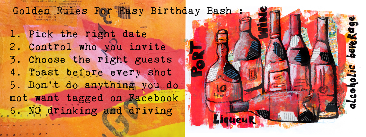 Golden Rules For Birthday Bash by Ariadna de Raadt