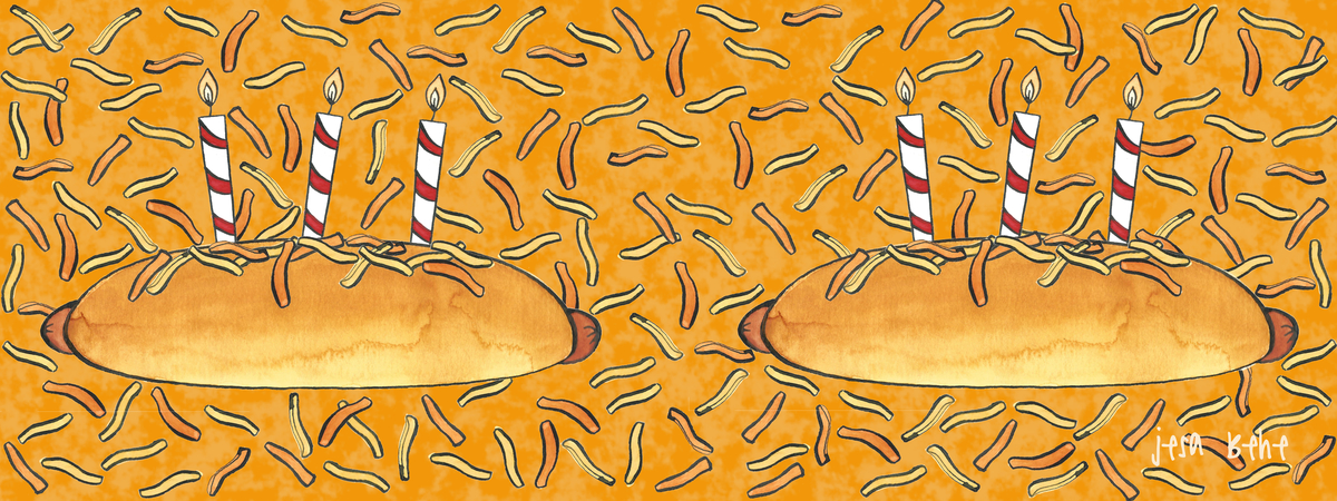 Party Hot Dogs by jesa behe